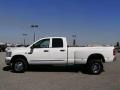 2008 Bright White Dodge Ram 3500 Big Horn Edition Quad Cab 4x4 Dually  photo #6