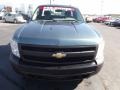 2008 Blue Granite Metallic Chevrolet Silverado 1500 Work Truck Regular Cab 4x4  photo #2