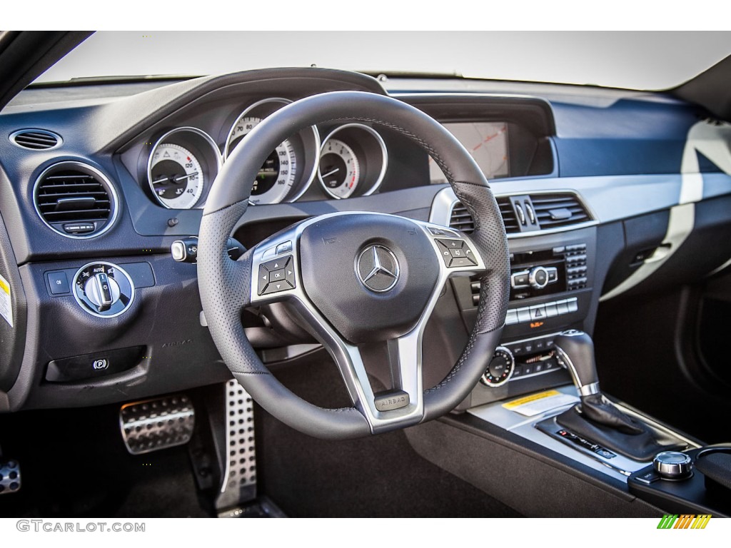 2013 Mercedes-Benz C 250 Coupe Black Dashboard Photo #72972243