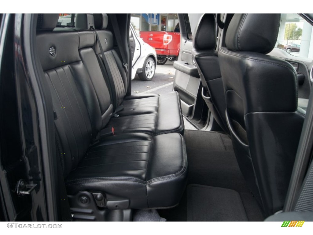 Black Interior 2007 Ford F150 Harley-Davidson SuperCrew Photo #72972549