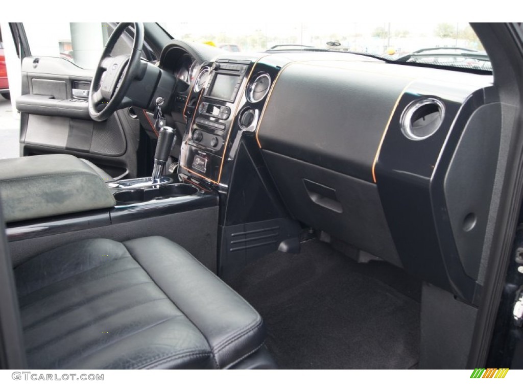 2007 Ford F150 Harley-Davidson SuperCrew Black Dashboard Photo #72972591