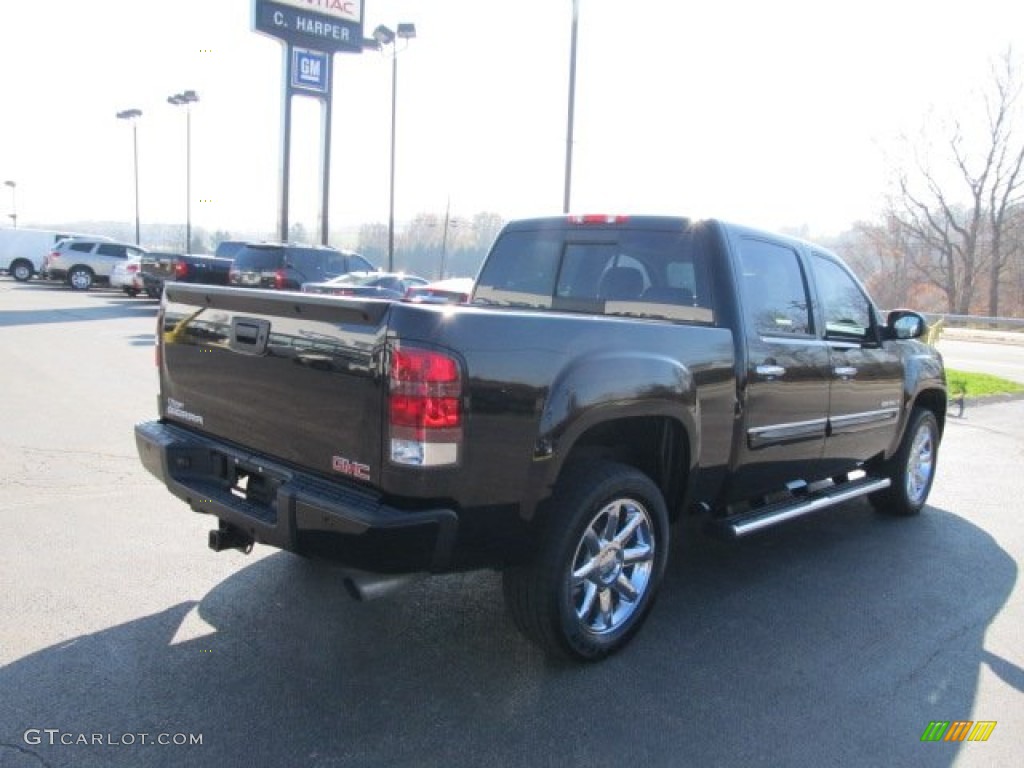 2008 Sierra 1500 Denali Crew Cab AWD - Onyx Black / Ebony photo #9