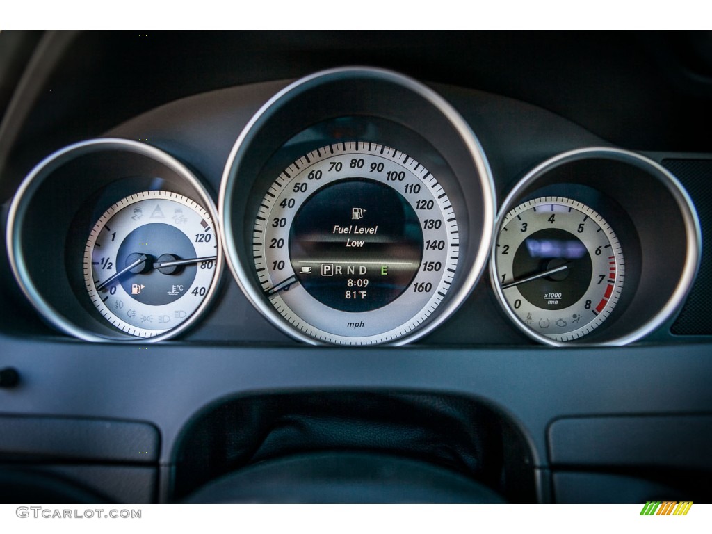 2013 Mercedes-Benz C 250 Sport Gauges Photo #72972873