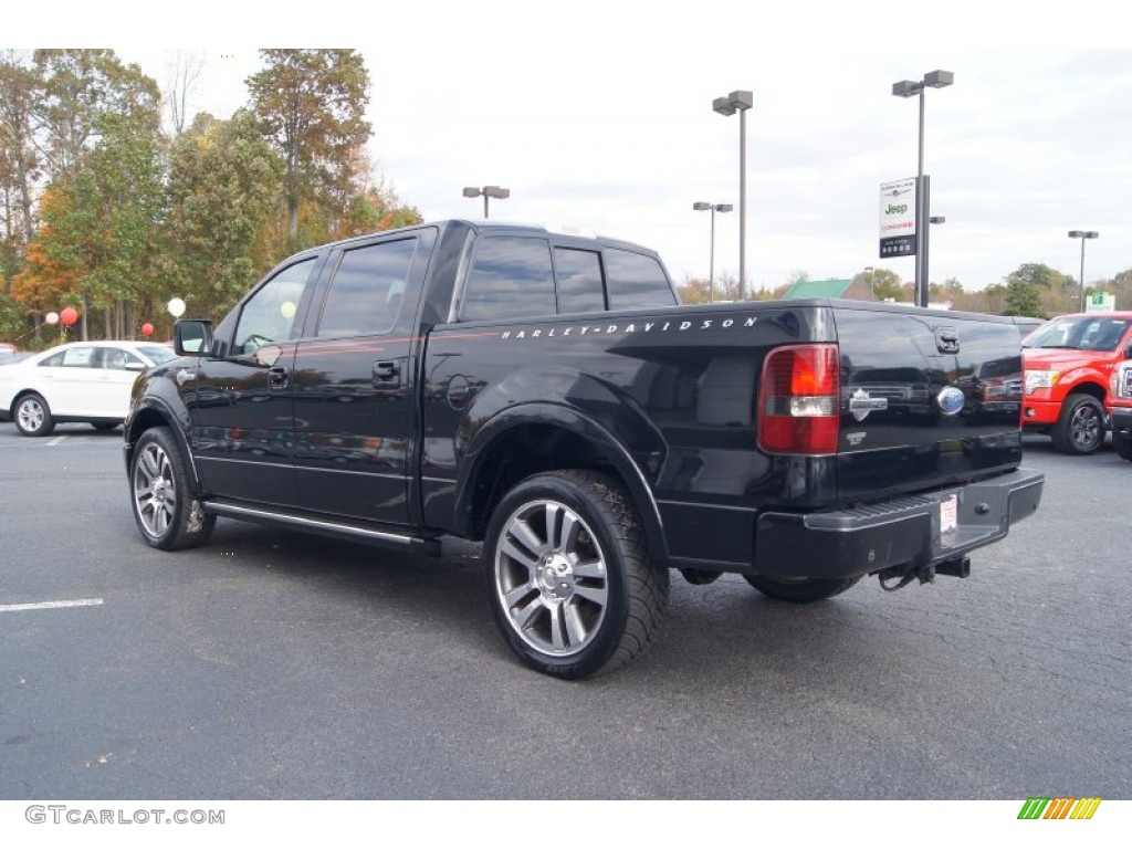Black 2007 Ford F150 Harley-Davidson SuperCrew Exterior Photo #72973098