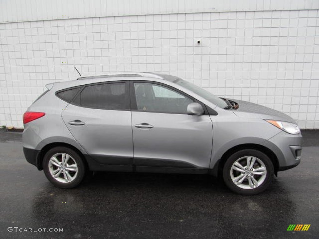 Graphite Gray 2010 Hyundai Tucson GLS AWD Exterior Photo #72973212