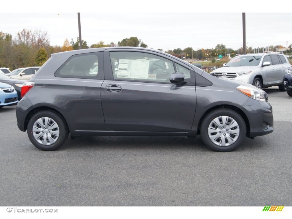 Magnetic Gray Metallic 2013 Toyota Yaris L 3 Door Exterior Photo #72973218