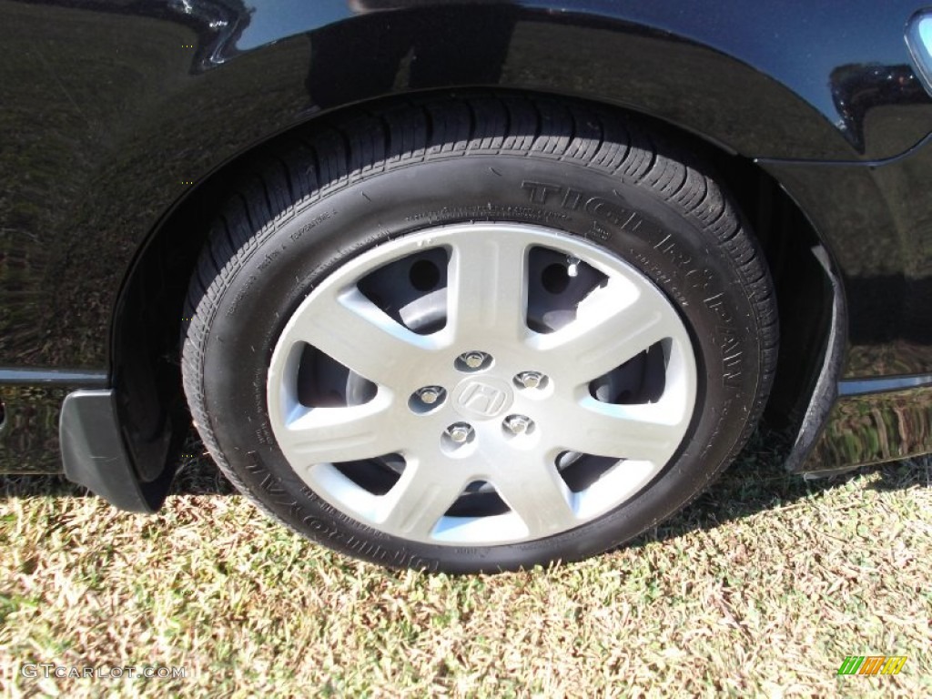 2010 Civic LX Sedan - Crystal Black Pearl / Gray photo #22