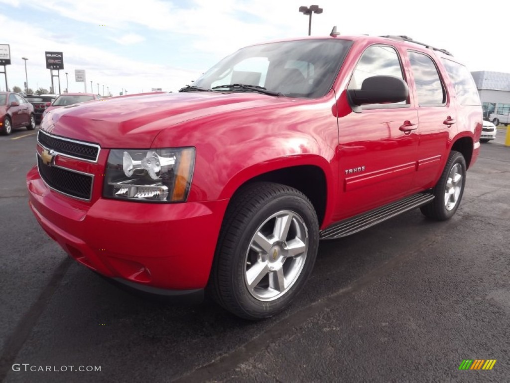 2013 Tahoe LT - Victory Red / Ebony photo #1