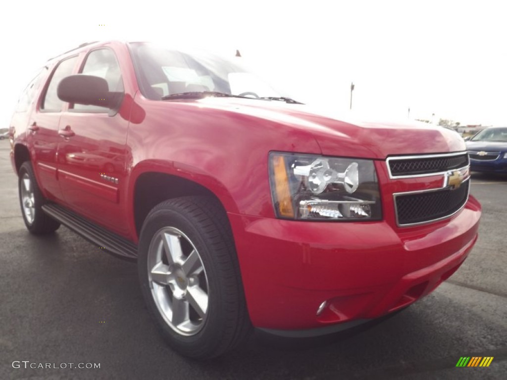 2013 Tahoe LT - Victory Red / Ebony photo #3