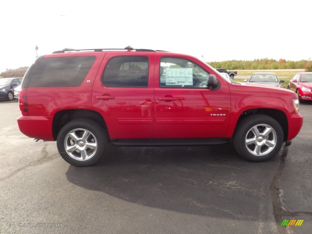2013 Tahoe LT - Victory Red / Ebony photo #4