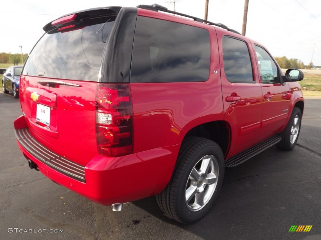 2013 Tahoe LT - Victory Red / Ebony photo #5