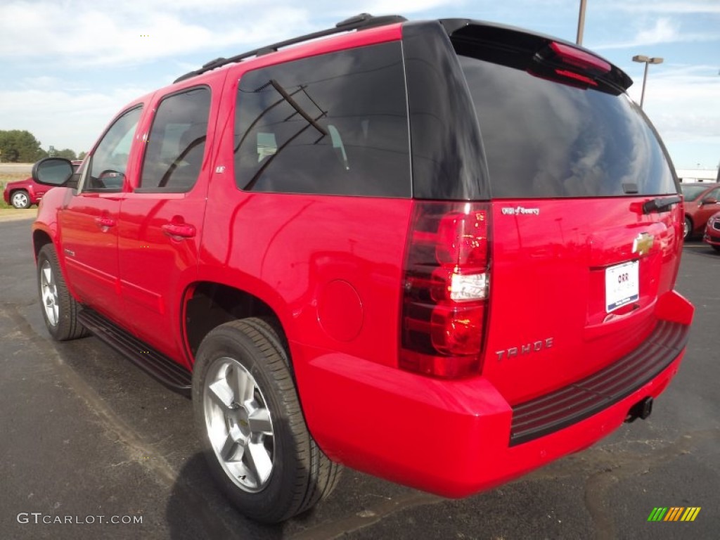 2013 Tahoe LT - Victory Red / Ebony photo #7