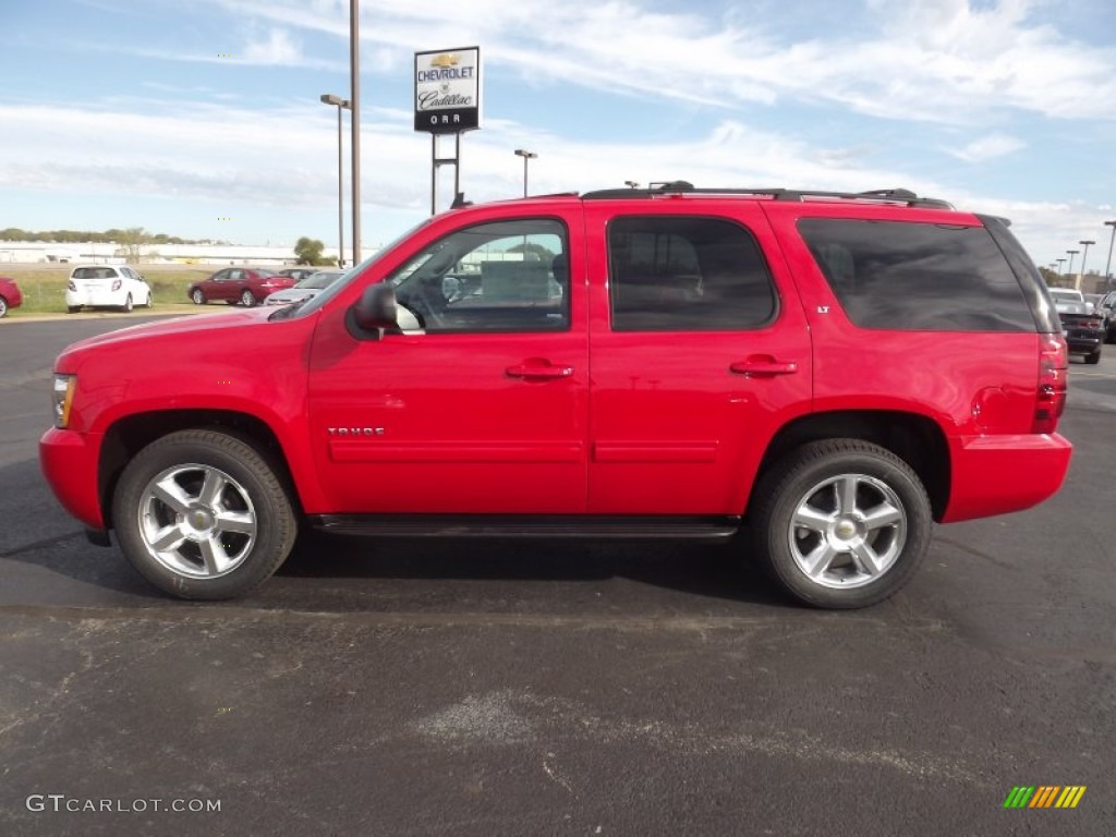 2013 Tahoe LT - Victory Red / Ebony photo #8