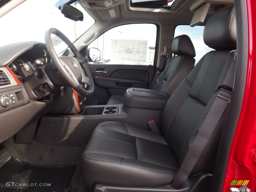2013 Tahoe LT - Victory Red / Ebony photo #11