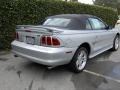 1998 Silver Metallic Ford Mustang GT Convertible  photo #3