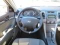Gray 2009 Hyundai Sonata GLS Dashboard