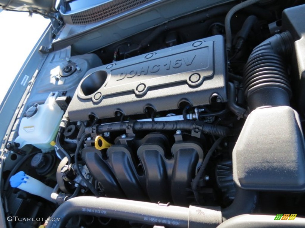 2009 Hyundai Sonata GLS 2.4 Liter DOHC 16V VVT 4 Cylinder Engine Photo #72974515