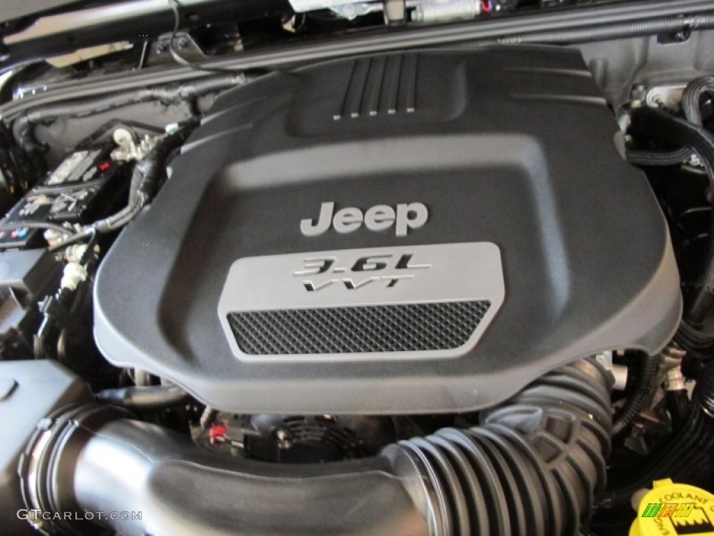 2012 Jeep Wrangler Call of Duty: MW3 Edition 4x4 3.6 Liter DOHC 24-Valve VVT Pentastar V6 Engine Photo #72974670