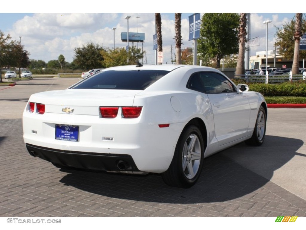 2010 Camaro LT Coupe - Summit White / Black photo #8