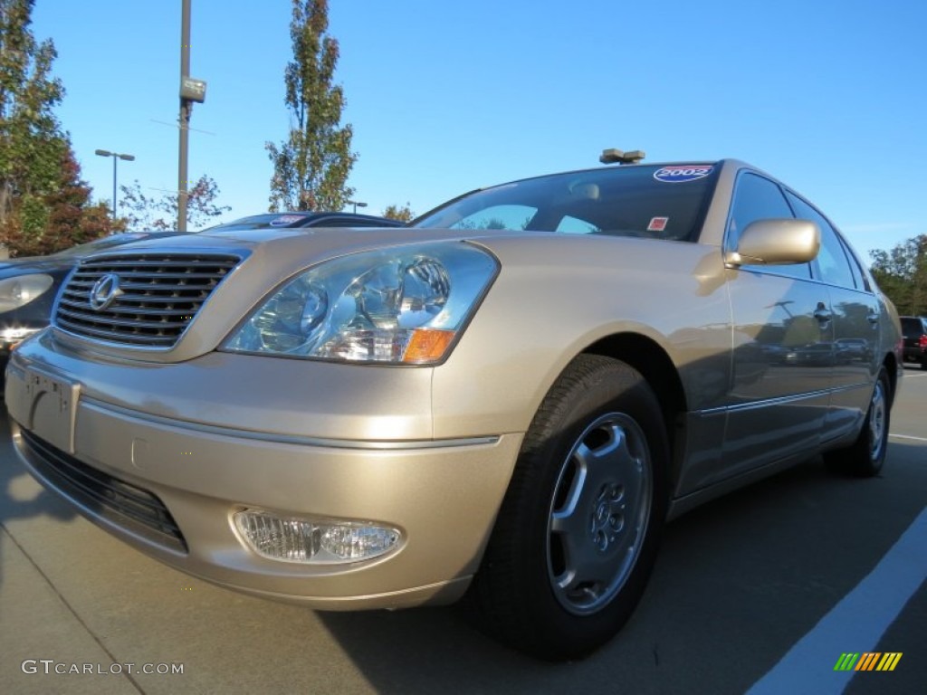 2002 LS 430 - Mystic Gold Metallic / Ivory photo #1