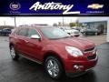 2013 Crystal Red Tintcoat Chevrolet Equinox LTZ AWD  photo #1