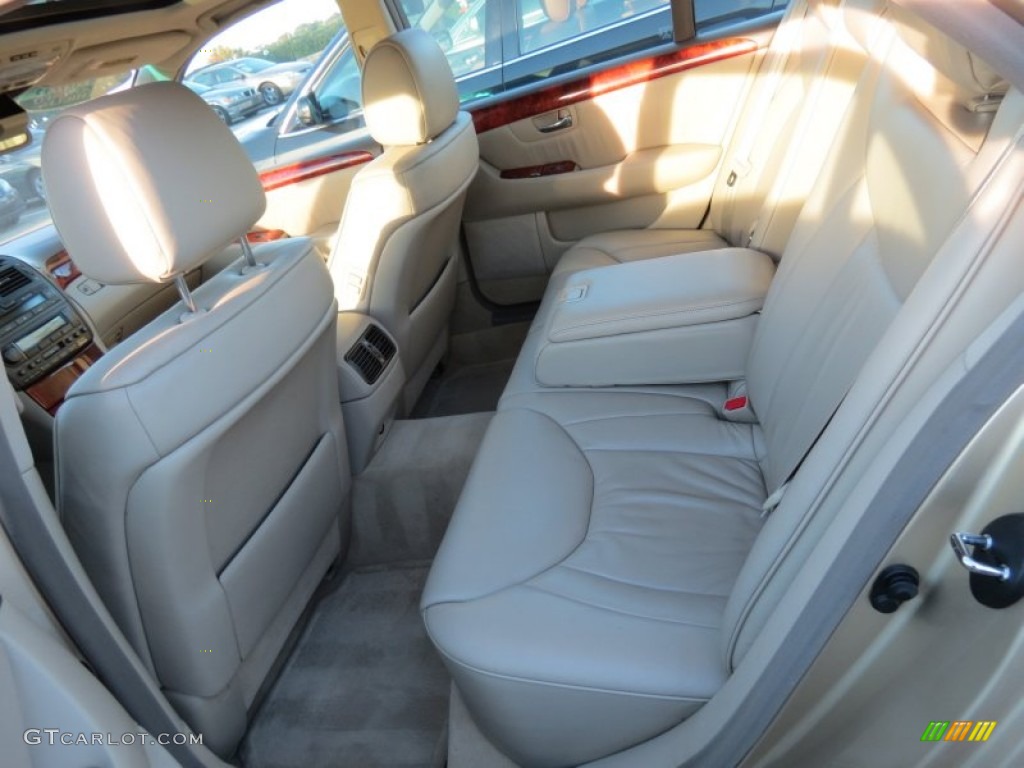 2002 LS 430 - Mystic Gold Metallic / Ivory photo #8
