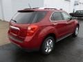 2013 Crystal Red Tintcoat Chevrolet Equinox LTZ AWD  photo #7