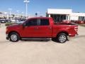 2010 Red Candy Metallic Ford F150 XLT SuperCrew  photo #2