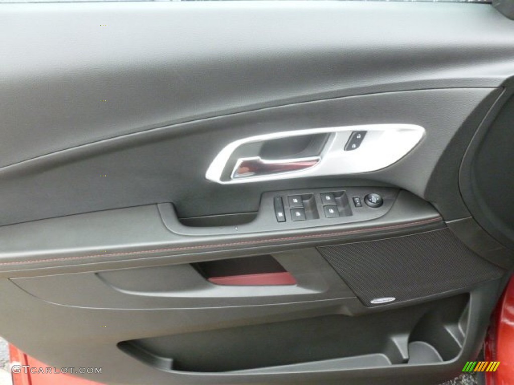 2013 Chevrolet Equinox LTZ AWD Jet Black Door Panel Photo #72975600