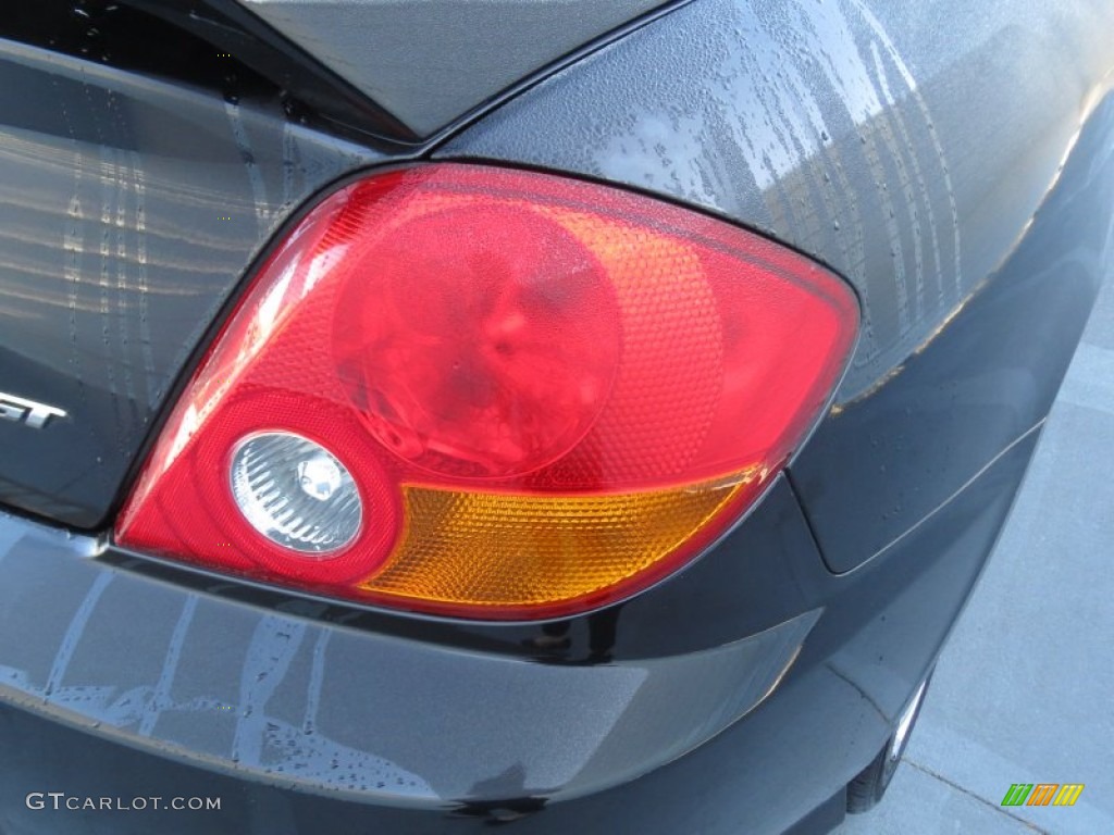 2004 Tiburon GT - Jet Black / Black photo #15