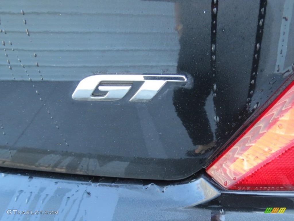 2004 Tiburon GT - Jet Black / Black photo #16