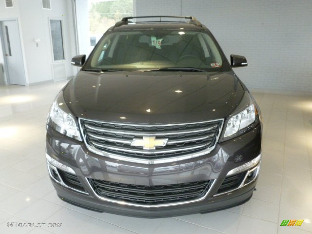 2013 Traverse LT AWD - Tungsten Metallic / Ebony/Mojave photo #2