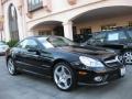 Black 2009 Mercedes-Benz SL 550 Roadster Exterior