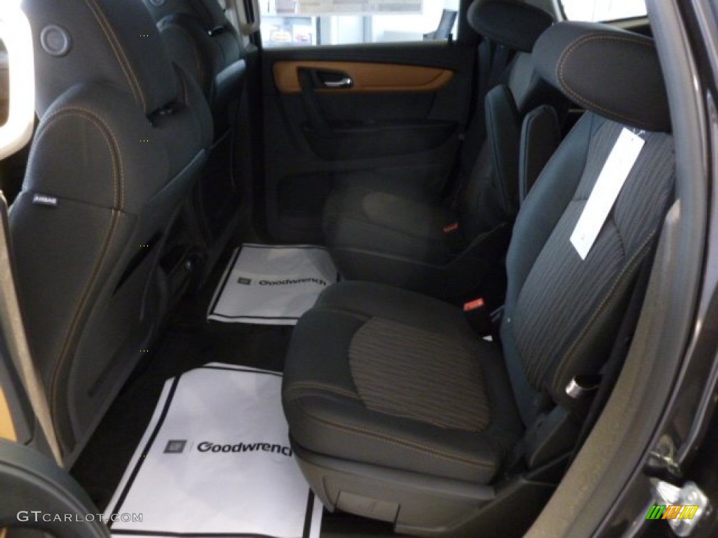 Ebony/Mojave Interior 2013 Chevrolet Traverse LT AWD Photo #72976350