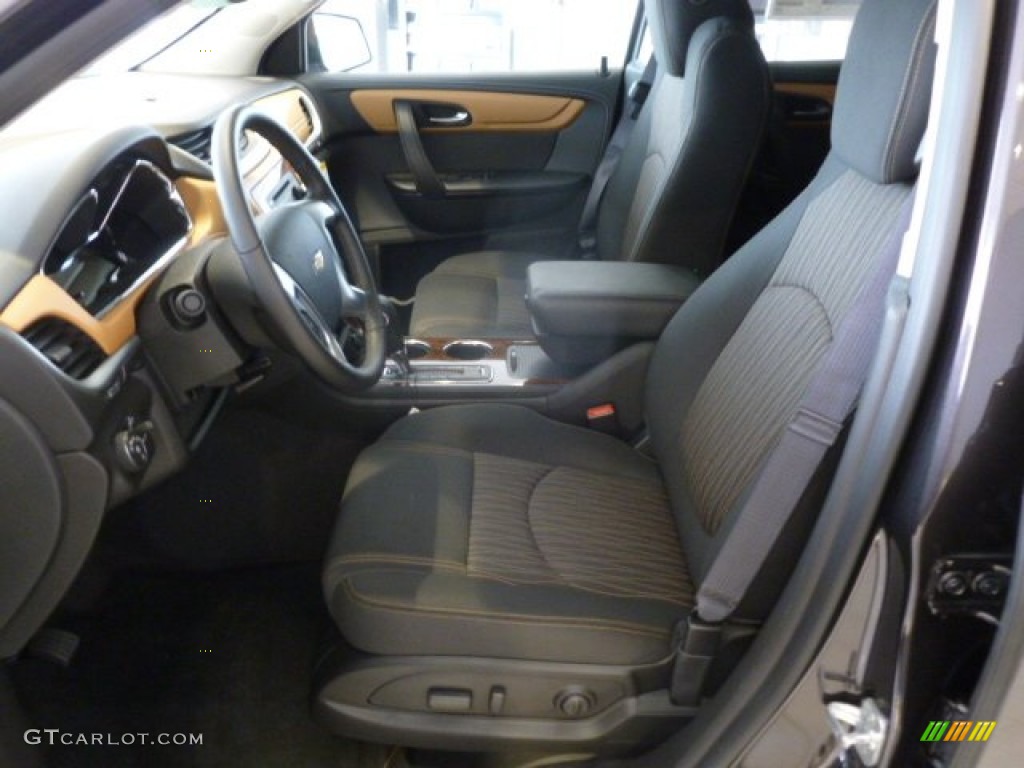 Ebony/Mojave Interior 2013 Chevrolet Traverse LT AWD Photo #72976389