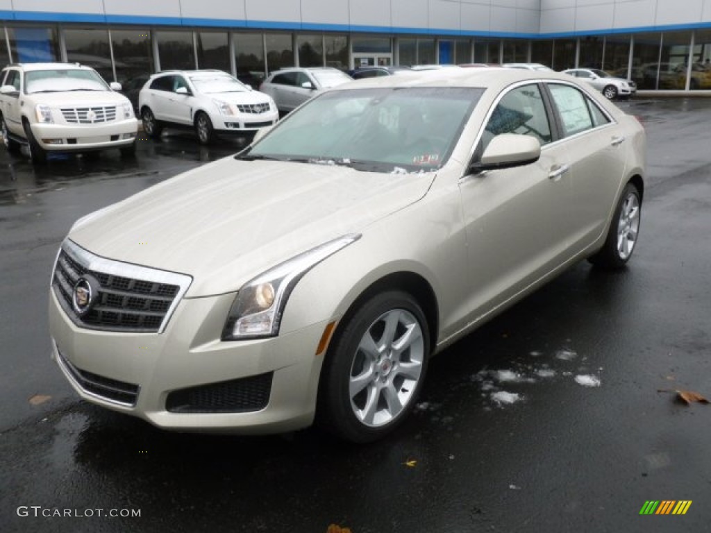 Silver Coast Metallic 2013 Cadillac ATS 2.0L Turbo AWD Exterior Photo #72976944