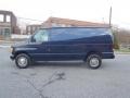 True Blue Metallic 2002 Ford E Series Van E250 Commercial Exterior