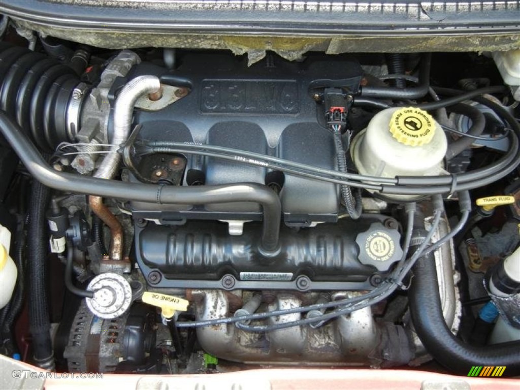 2002 Dodge Caravan Sport 3.3 Liter OHV 12-Valve V6 Engine Photo #72977445