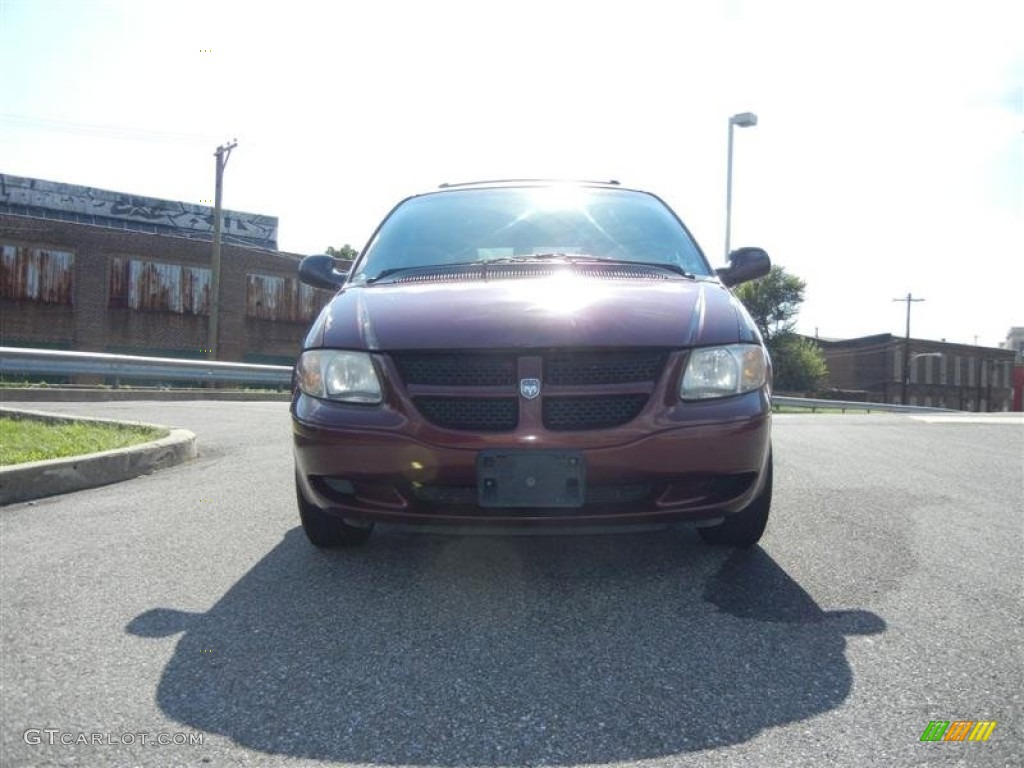 2002 Caravan Sport - Dark Garnet Red Pearl / Sandstone photo #10