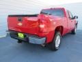 2010 Victory Red Chevrolet Silverado 1500 LT Extended Cab 4x4  photo #3