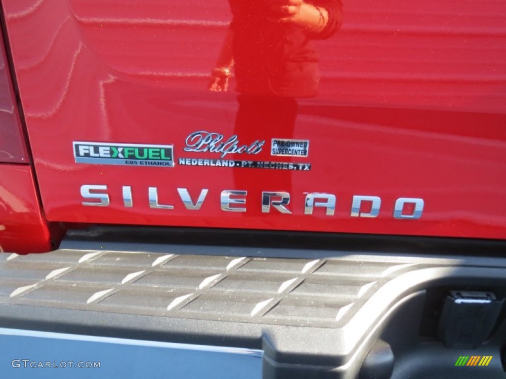 2010 Silverado 1500 LT Extended Cab 4x4 - Victory Red / Light Cashmere/Ebony photo #22