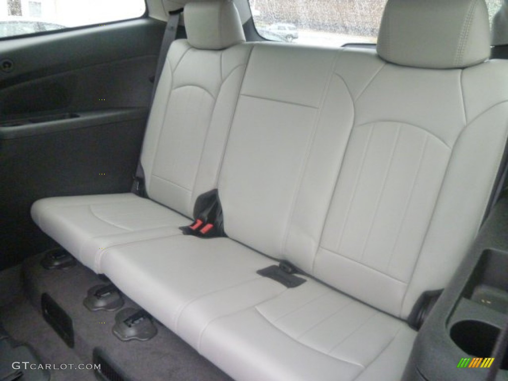 2009 Chevrolet Traverse LTZ AWD Rear Seat Photo #72979629