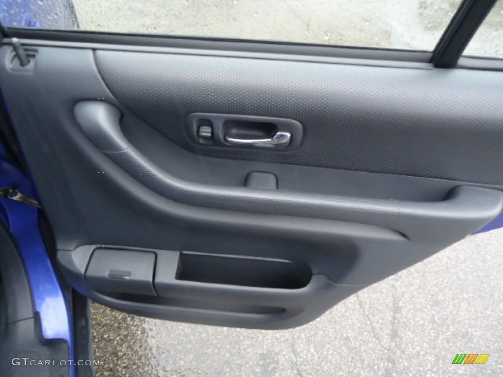 2001 CR-V EX 4WD - Electron Blue Metallic / Dark Gray photo #7