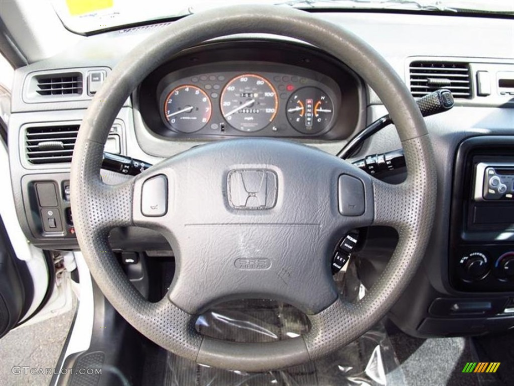 2000 Honda CR-V LX Dark Gray Steering Wheel Photo #72980673