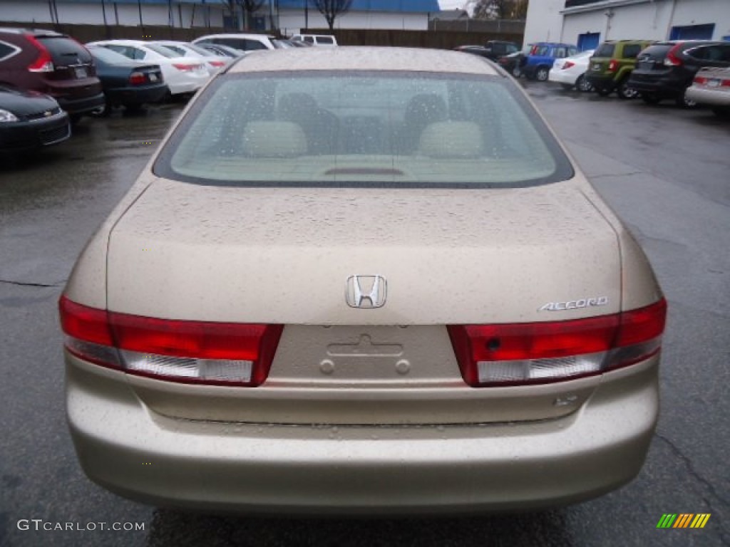 2003 Accord LX Sedan - Desert Mist Metallic / Ivory photo #3