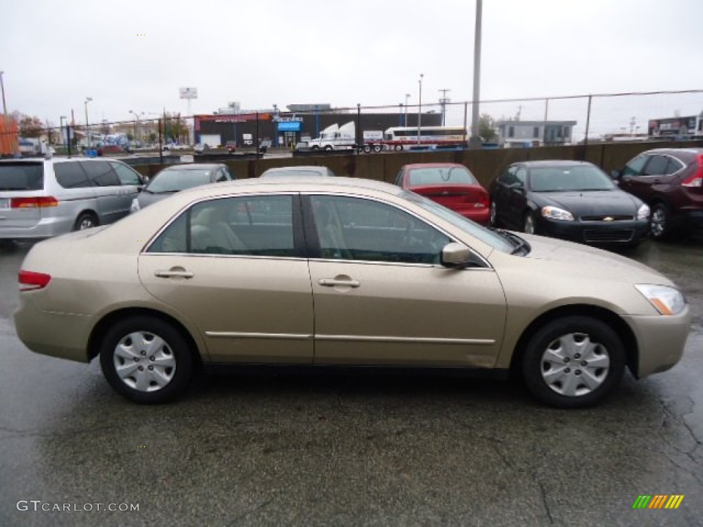 2003 Accord LX Sedan - Desert Mist Metallic / Ivory photo #5