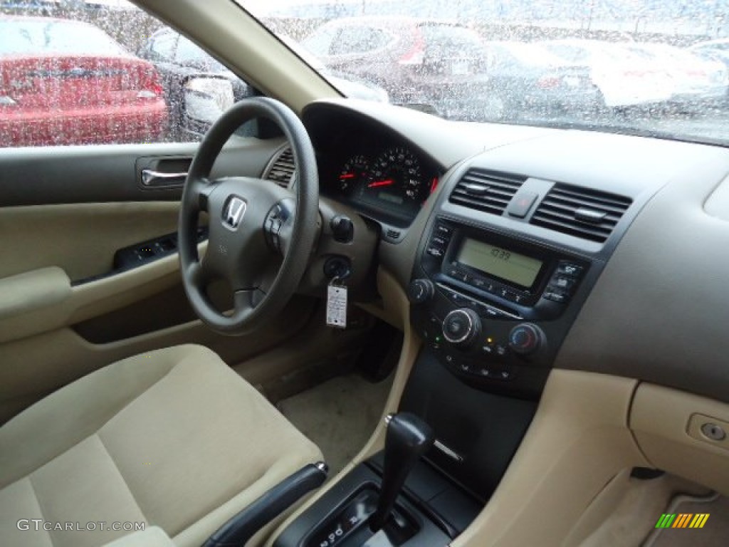 2003 Accord LX Sedan - Desert Mist Metallic / Ivory photo #6