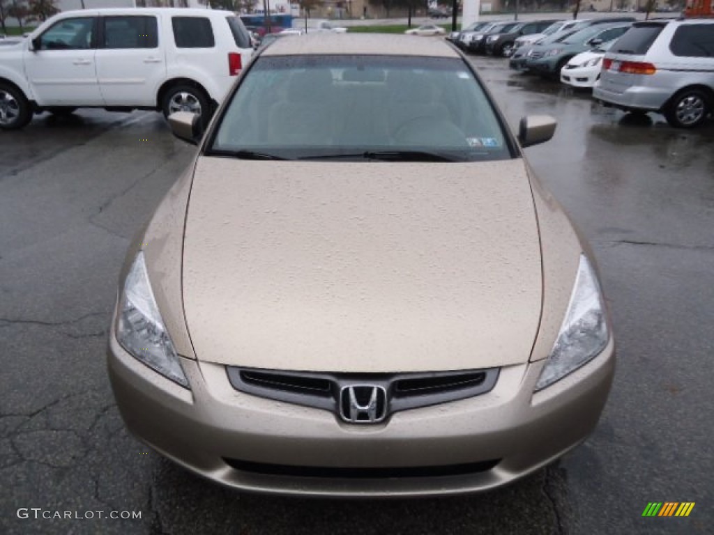 2003 Accord LX Sedan - Desert Mist Metallic / Ivory photo #8