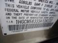 2003 Desert Mist Metallic Honda Accord LX Sedan  photo #17