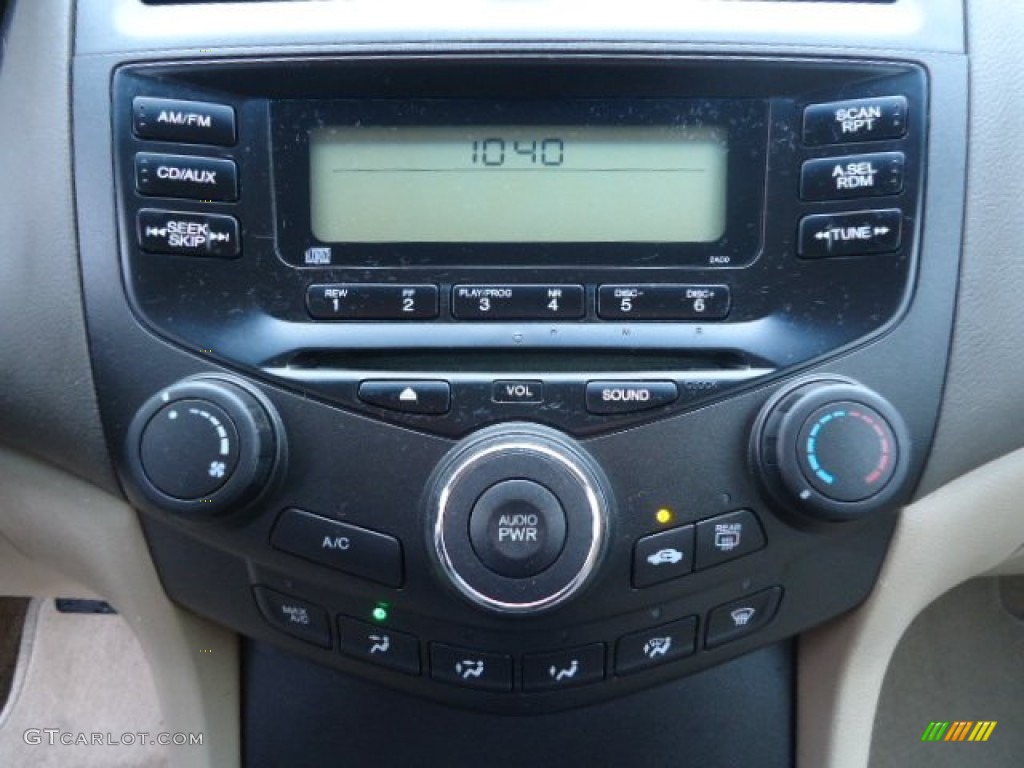 2003 Accord LX Sedan - Desert Mist Metallic / Ivory photo #19
